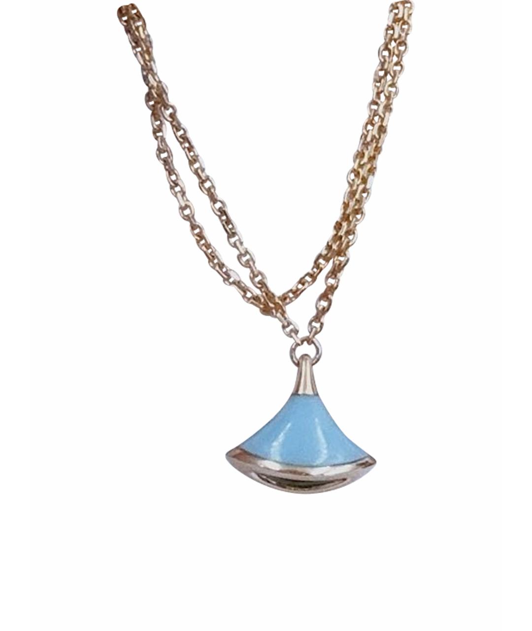 BVLGARI Бирюзовый браслет из розового золота, фото 1