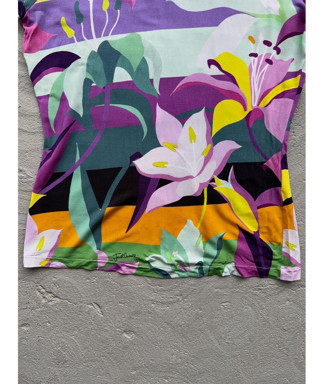 JUST CAVALLI Мульти вискозная блузы, фото 5