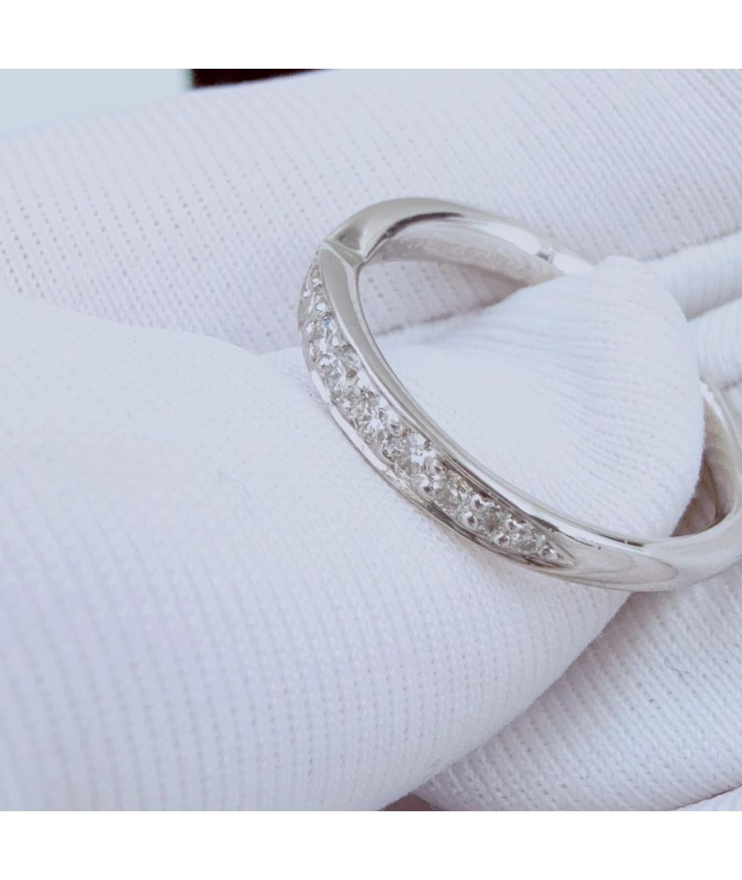 TIFFANY&CO Белое платиновое кольцо, фото 6