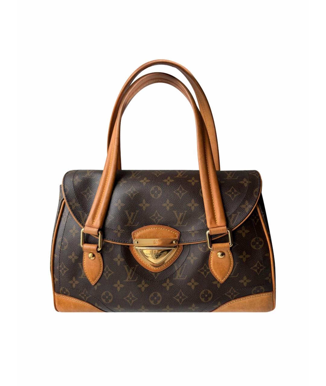 LOUIS VUITTON Коричневая сумка тоут, фото 1