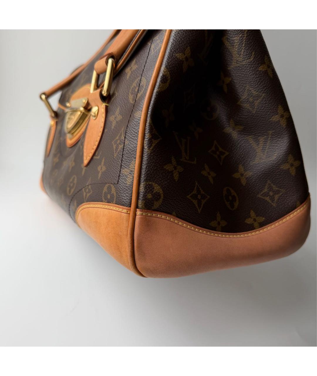 LOUIS VUITTON Коричневая сумка тоут, фото 6
