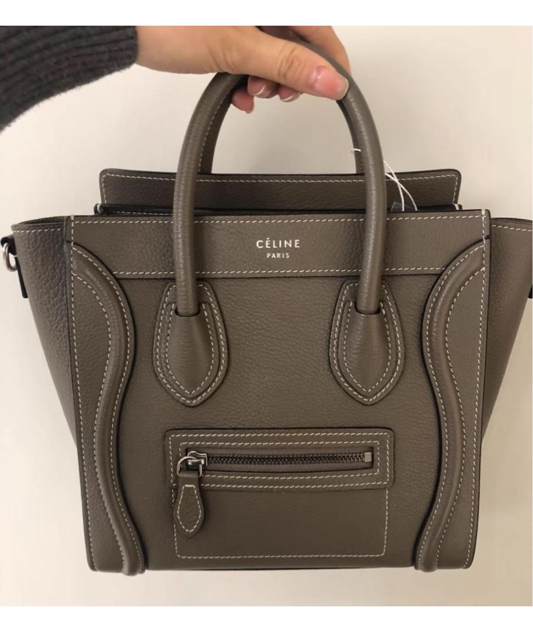 CELINE Сумка с короткими ручками, фото 6