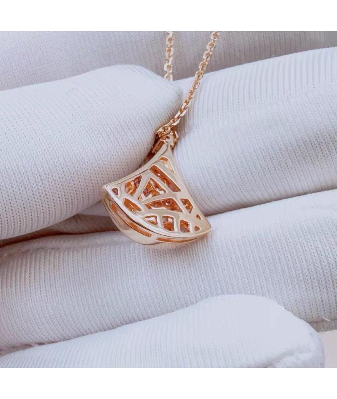 BVLGARI Розовое колье из розового золота, фото 5