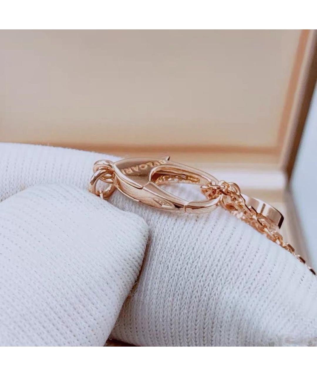 BVLGARI Розовое колье из розового золота, фото 6