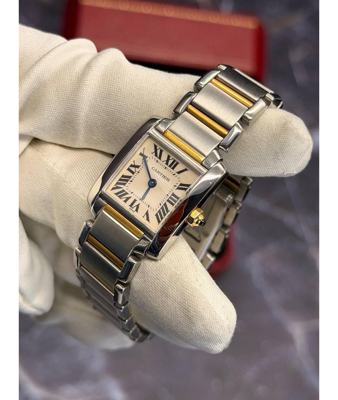 CARTIER Серебряные часы, фото 7