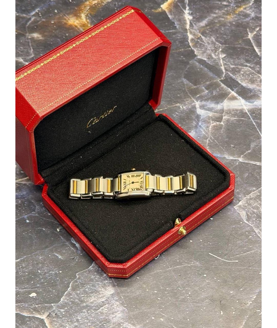 CARTIER Серебряные часы, фото 8