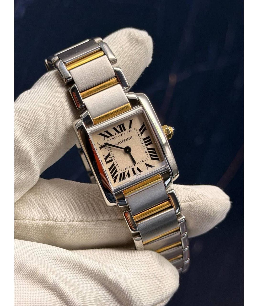 CARTIER Серебряные часы, фото 9