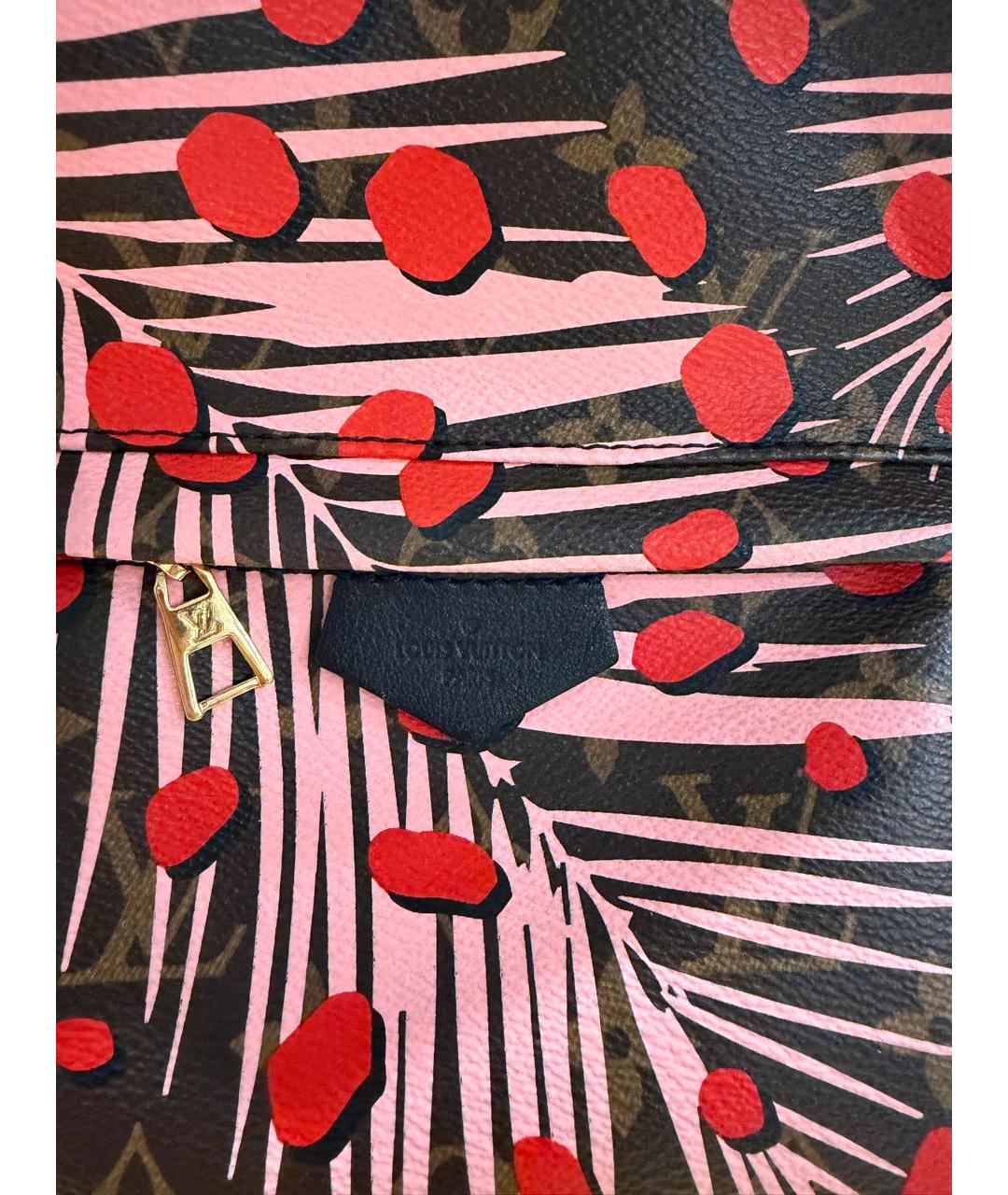 LOUIS VUITTON Коричневый рюкзак из искусственной кожи, фото 5