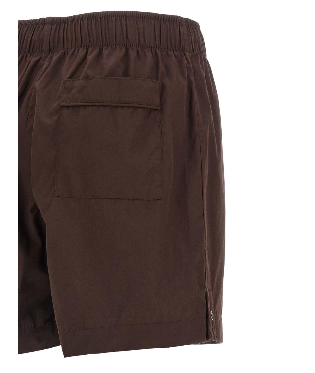 entire studios Коричневые хлопковые шорты, фото 4