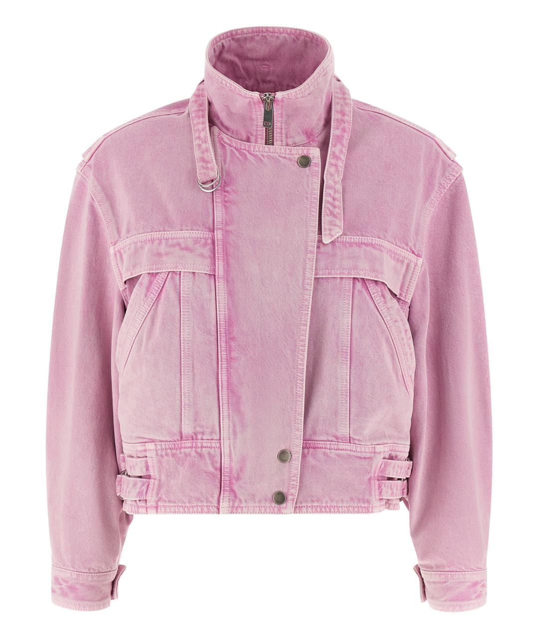 ISABEL MARANT ETOILE Розовая хлопковая куртка, фото 1