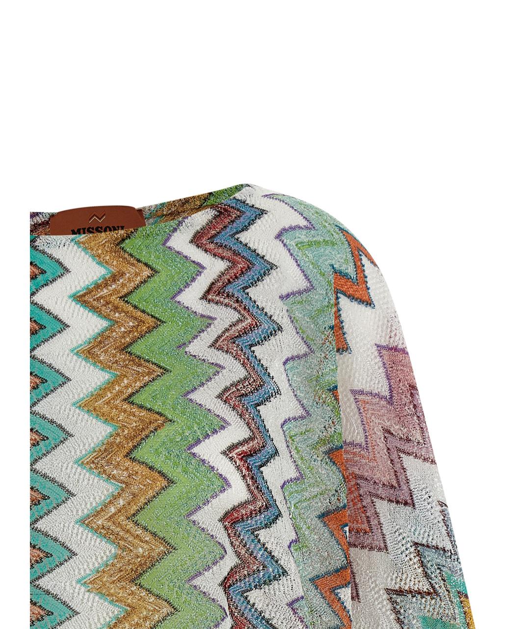 MISSONI Мульти вискозная блузы, фото 3
