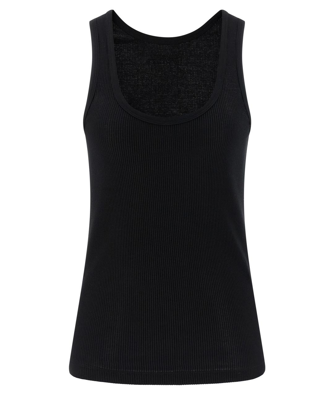 ISABEL MARANT Черная хлопковая майка, фото 1