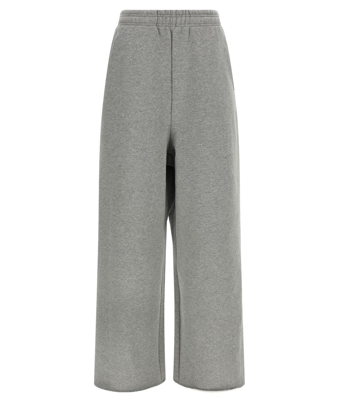 entire studios Серые хлопковые прямые брюки, фото 1