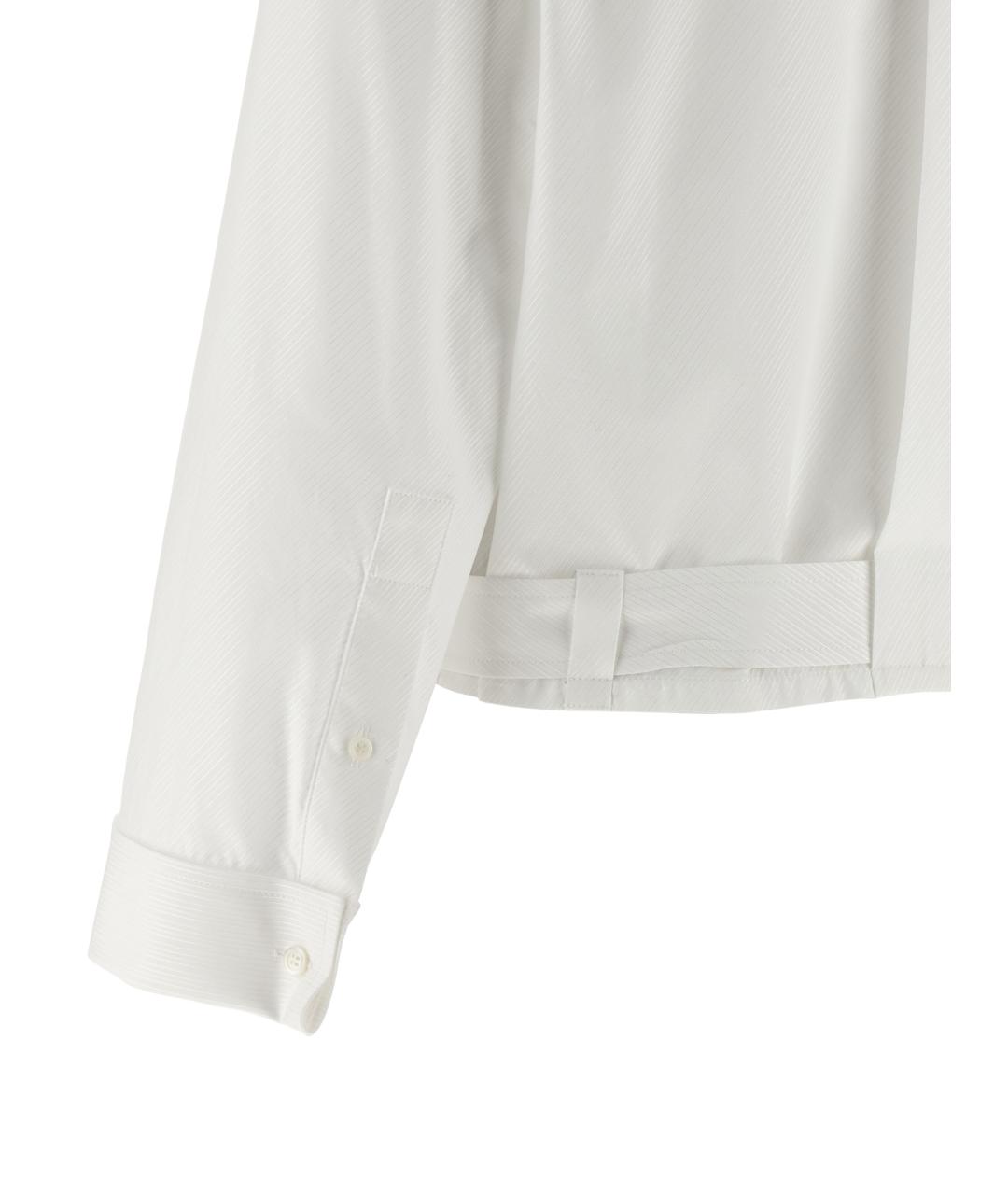 LOEWE Белая хлопковая рубашка, фото 4