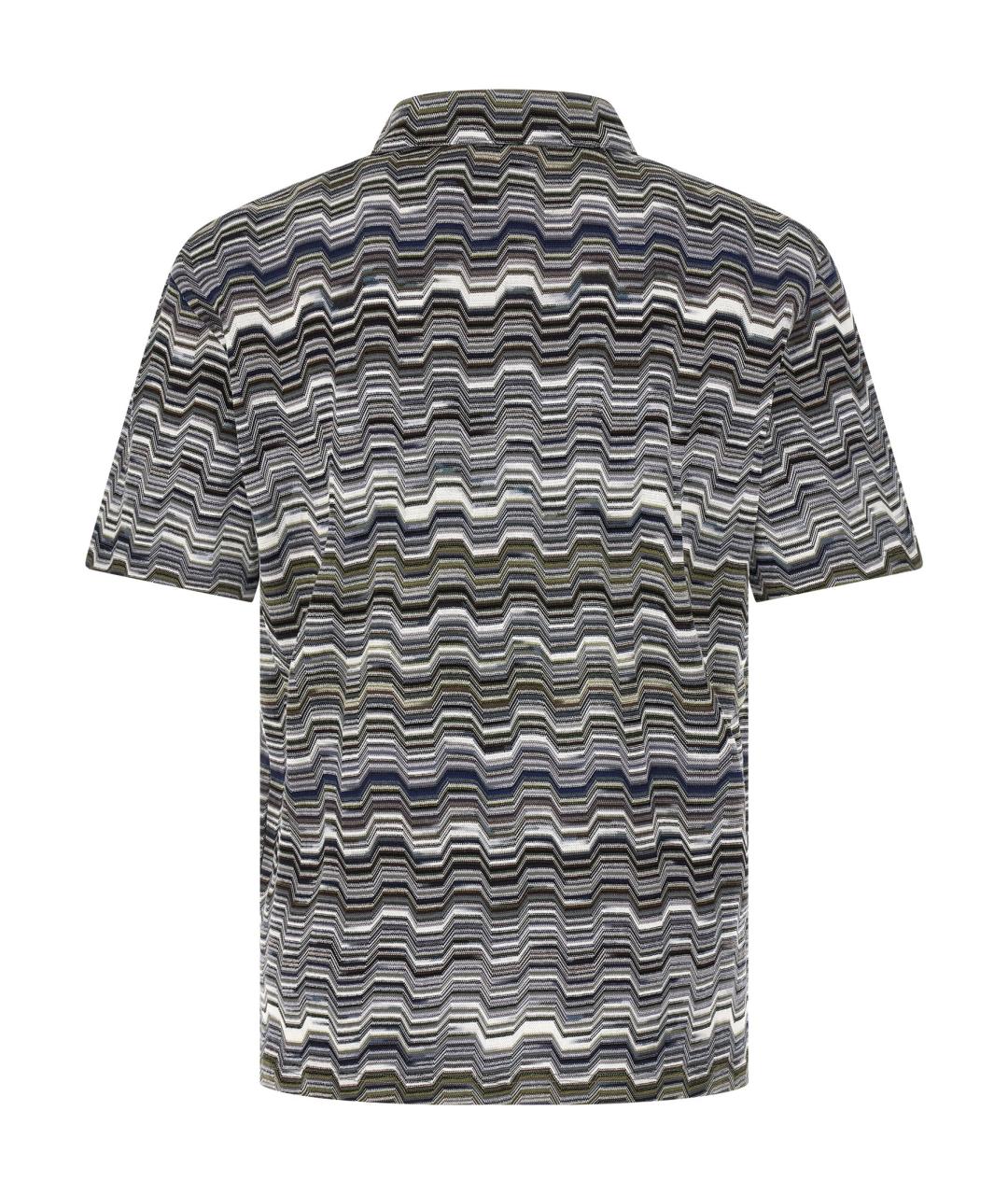 MISSONI Мульти хлопковое поло с коротким рукавом, фото 2