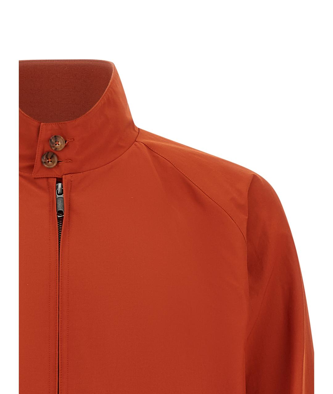 BARACUTA Оранжевая полиэстеровая куртка, фото 3