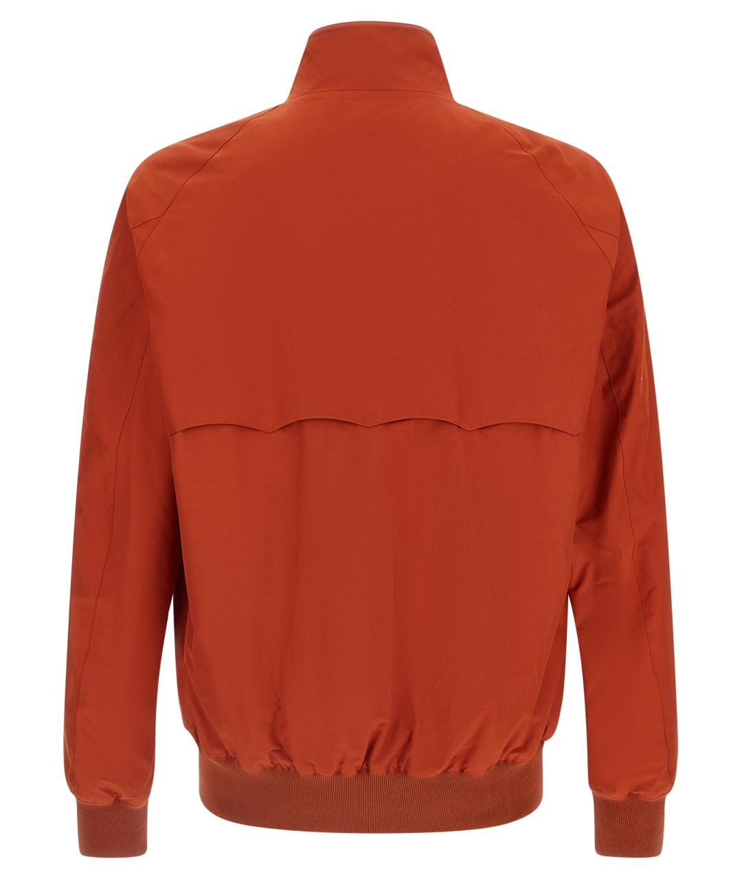 BARACUTA Оранжевая полиэстеровая куртка, фото 2