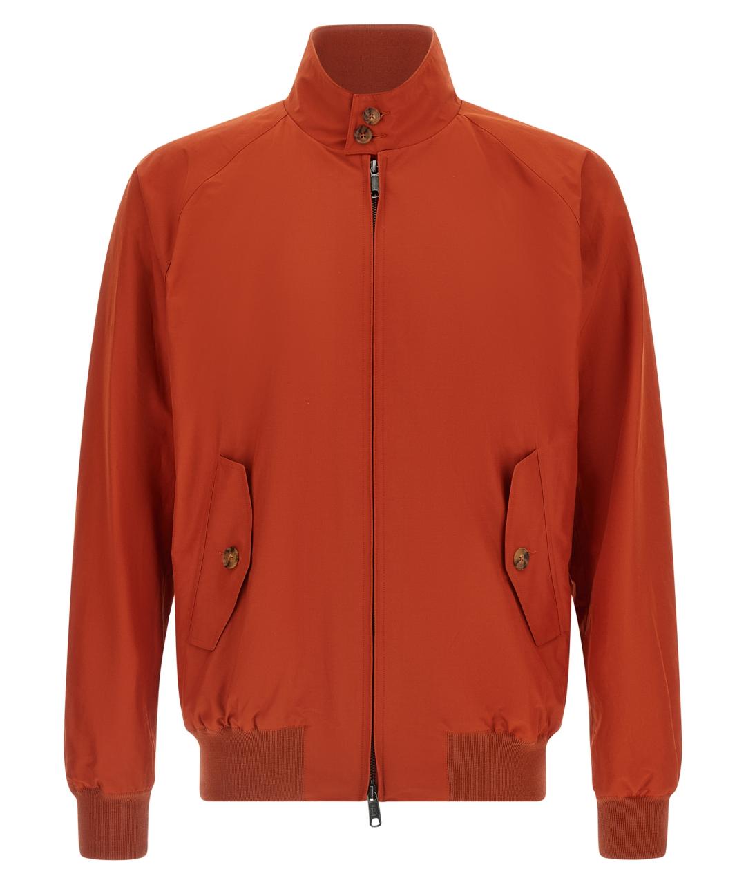 BARACUTA Оранжевая полиэстеровая куртка, фото 1