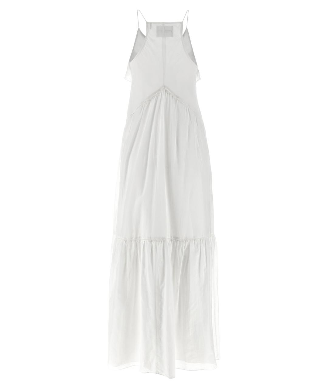 ISABEL MARANT ETOILE Белое хлопковое повседневное платье, фото 2