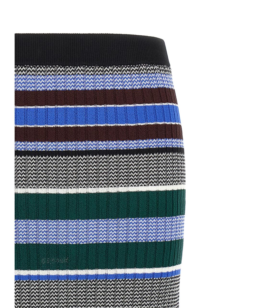 PINKO Мульти вискозная юбка миди, фото 3