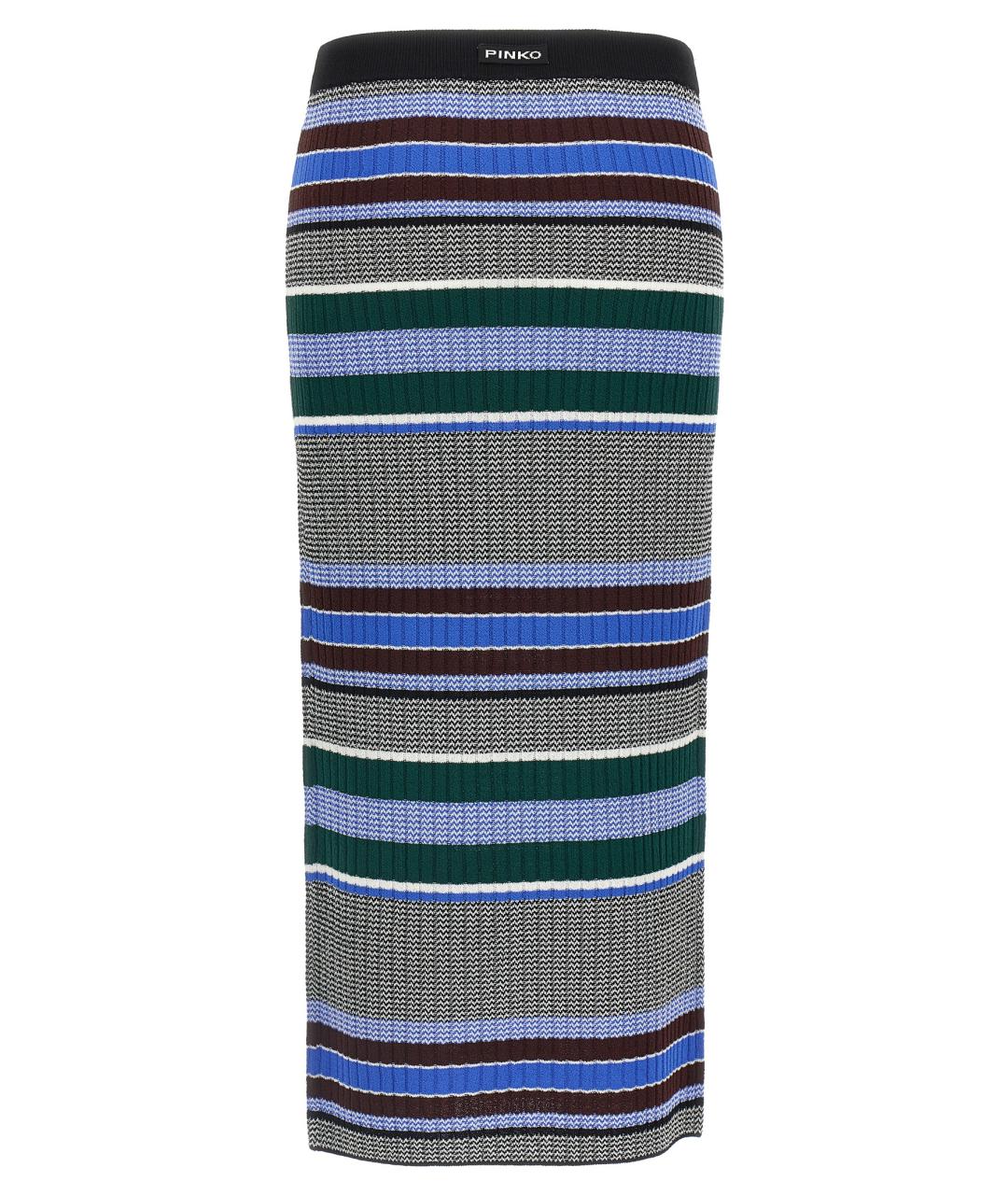 PINKO Мульти вискозная юбка миди, фото 2