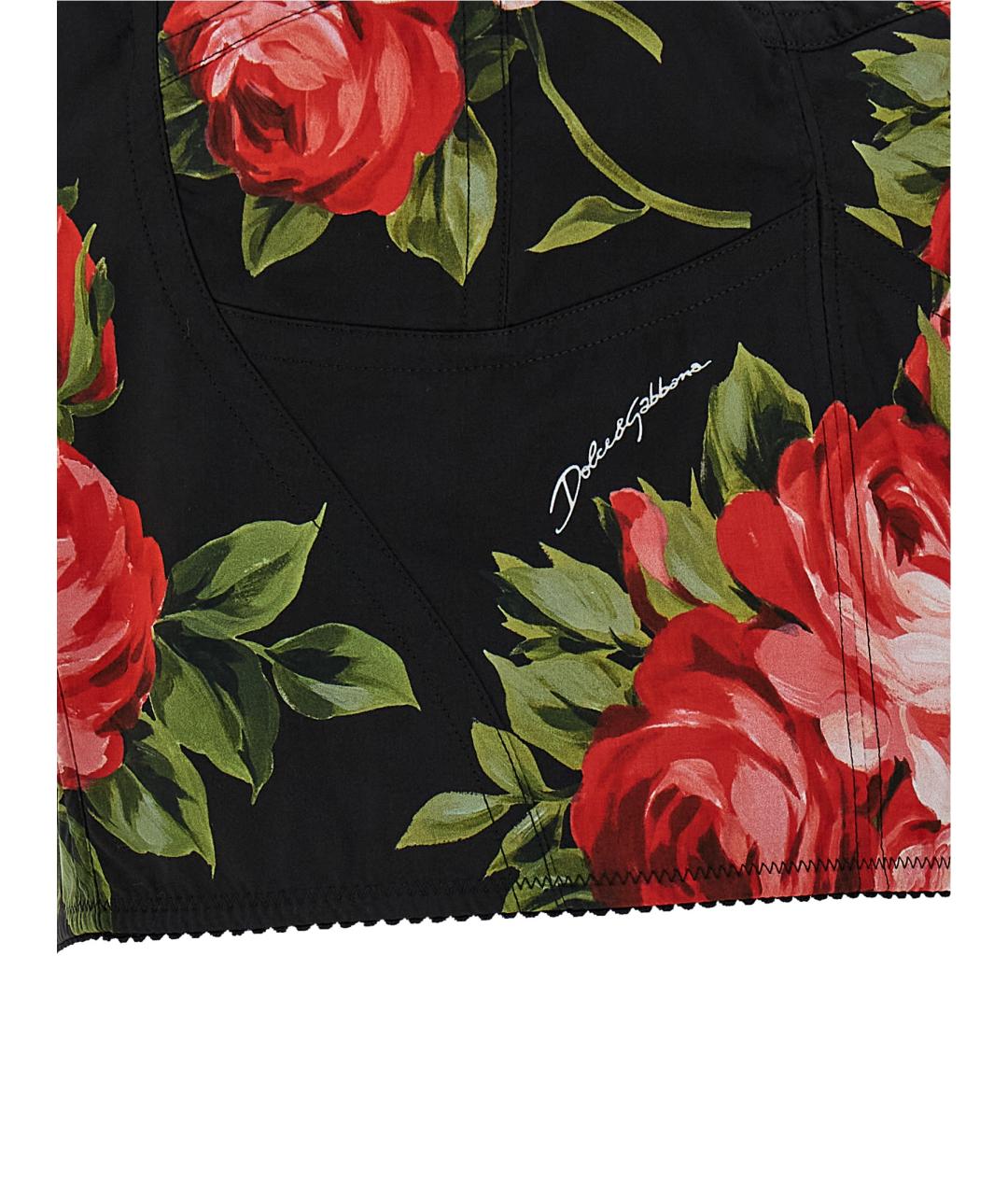 DOLCE&GABBANA Черная хлопковая блузы, фото 4