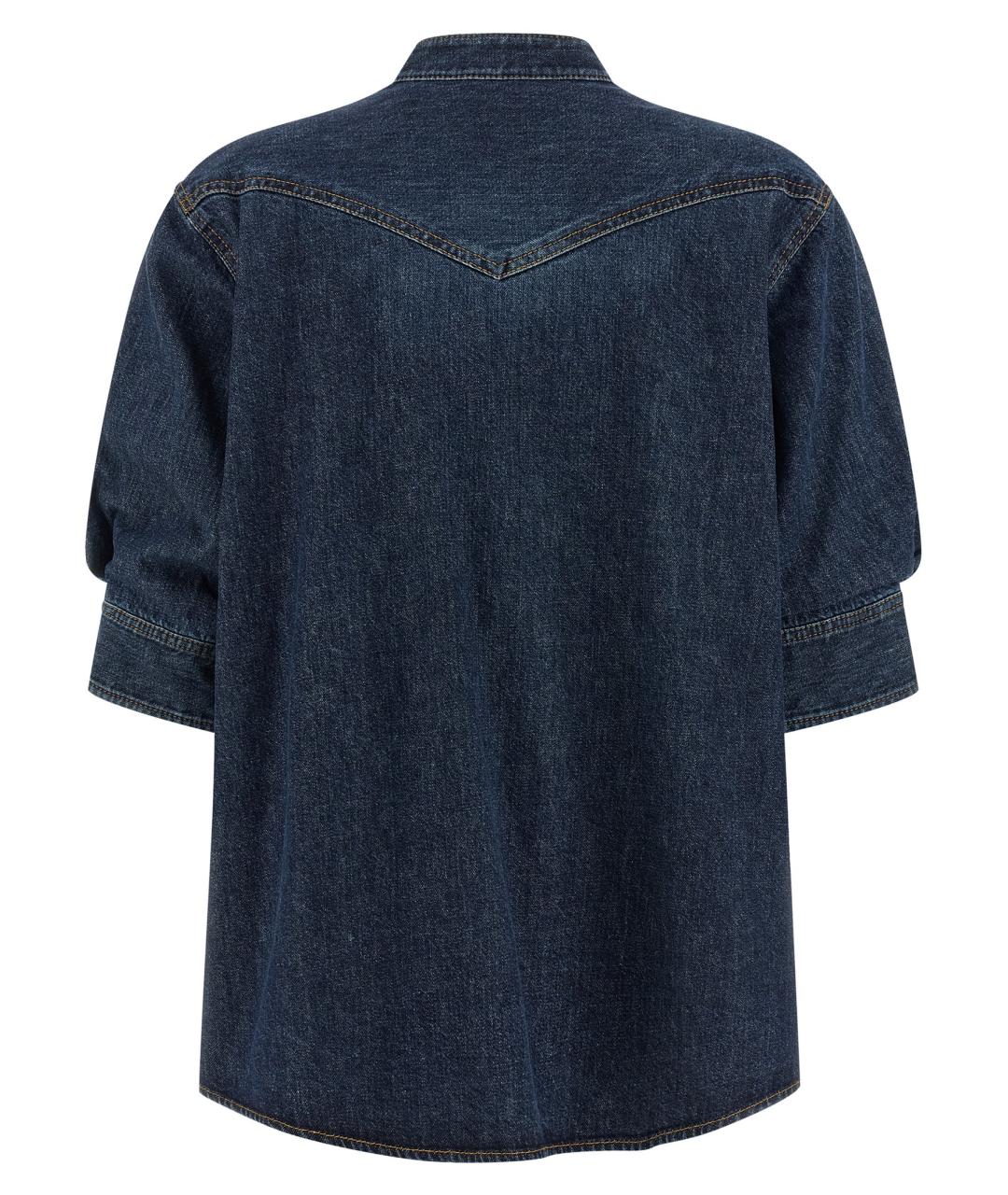 SACAI Темно-синий хлопковый кардиган, фото 2