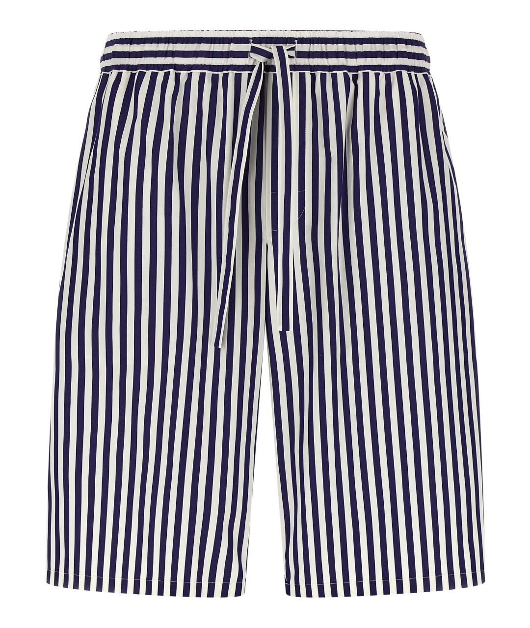 DOLCE&GABBANA Синие хлопковые шорты, фото 1