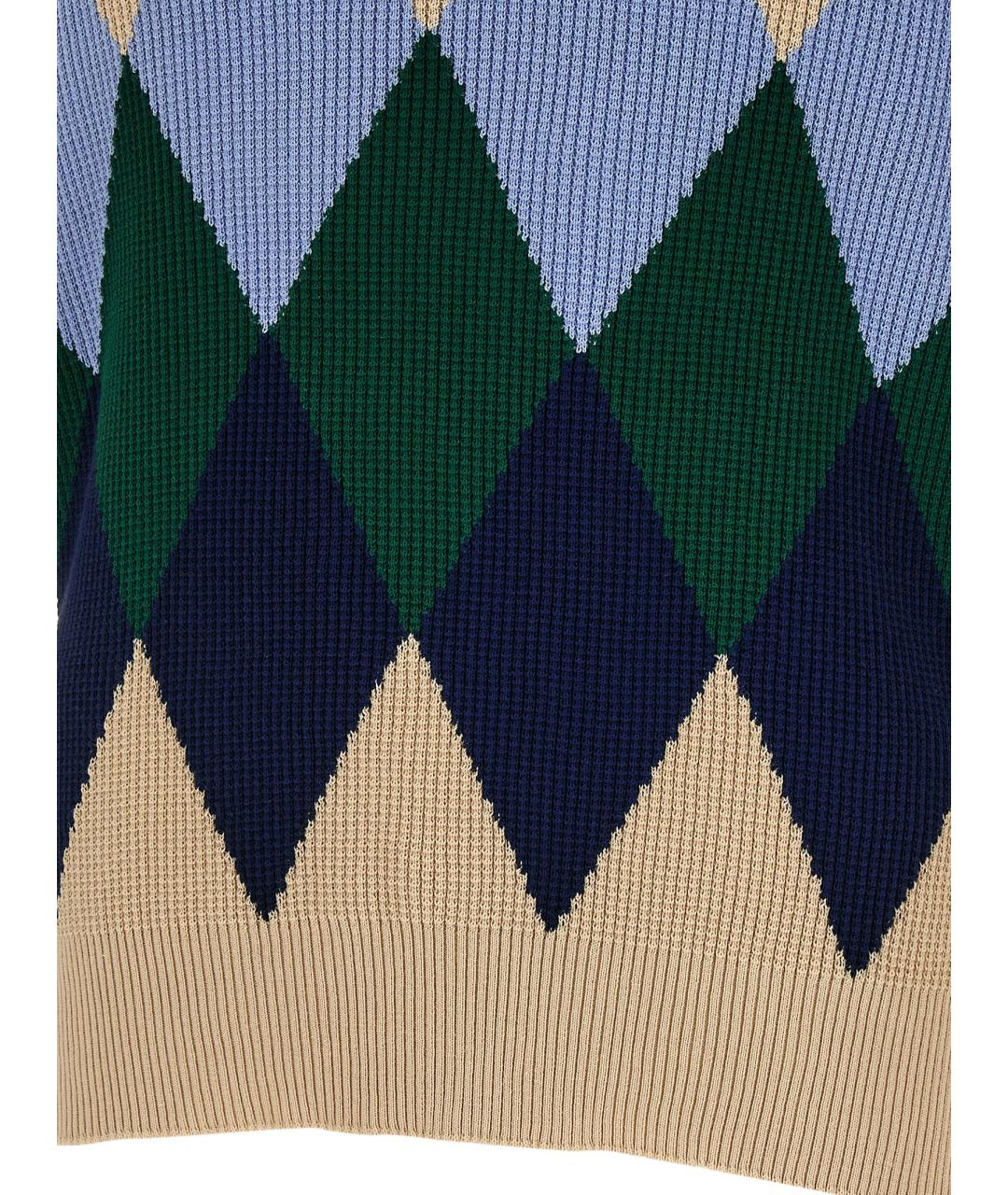 BALLANTYNE Бежевый хлопковый джемпер / свитер, фото 4