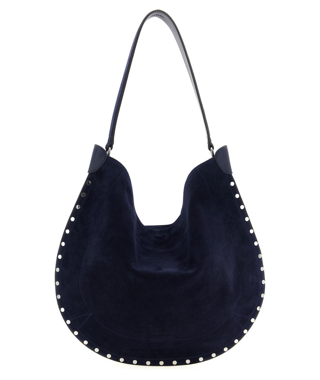 ISABEL MARANT Темно-синяя замшевая сумка через плечо, фото 1