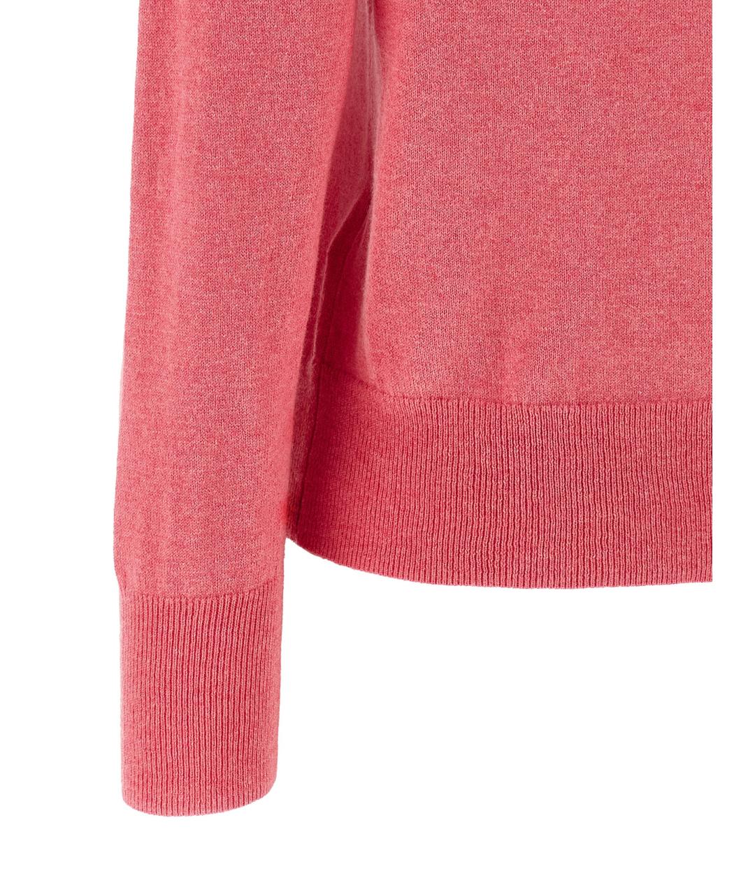 ISABEL MARANT ETOILE Розовый хлопковый кардиган, фото 4