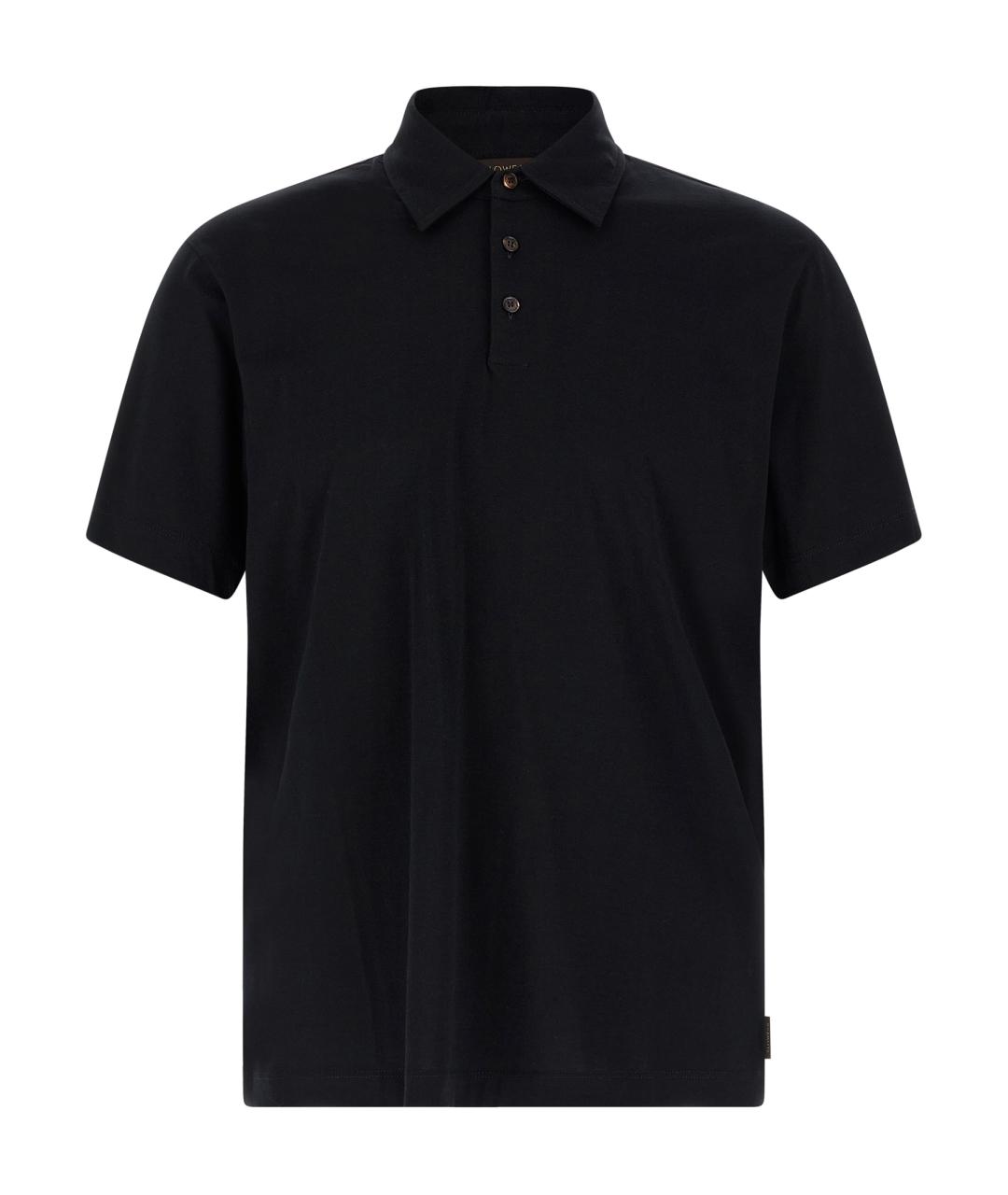 ZANONE Темно-синее хлопковое поло с коротким рукавом, фото 1