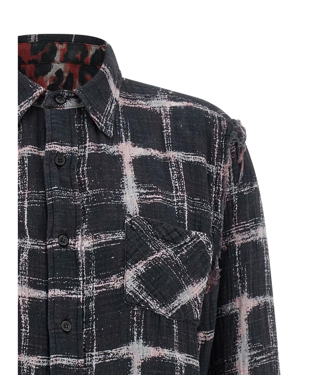 R13 Мульти хлопковая рубашка, фото 4