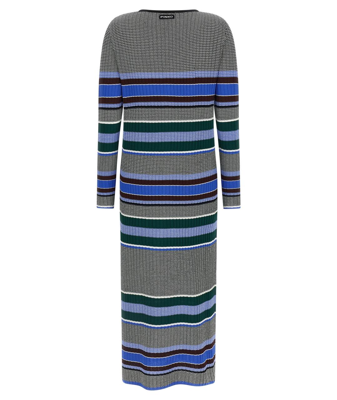 PINKO Мульти вискозное повседневное платье, фото 2