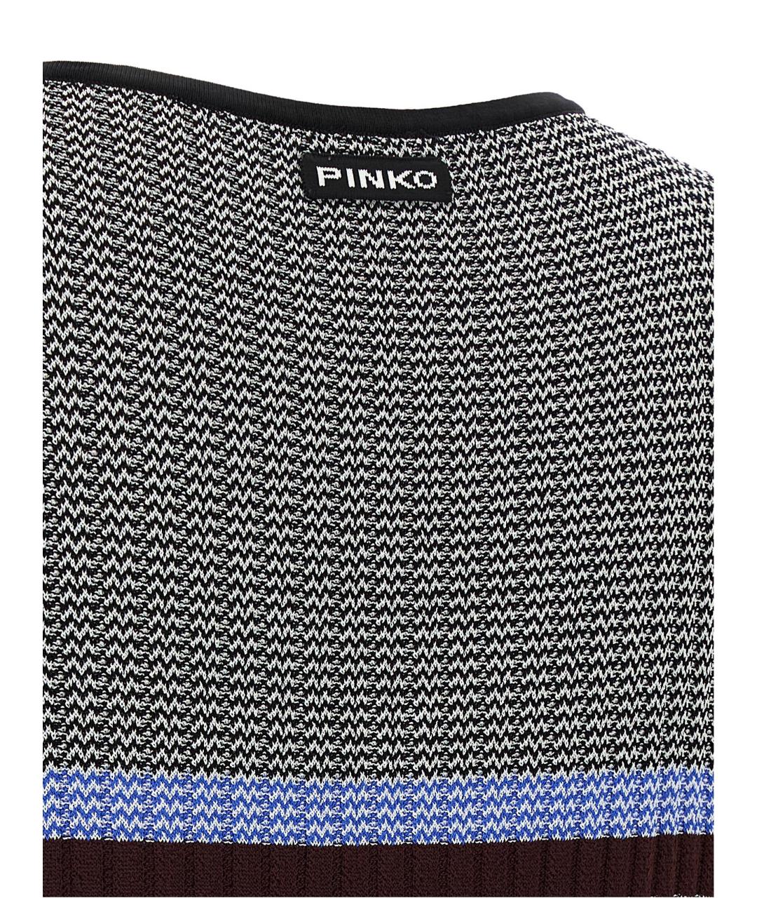 PINKO Мульти вискозное повседневное платье, фото 4