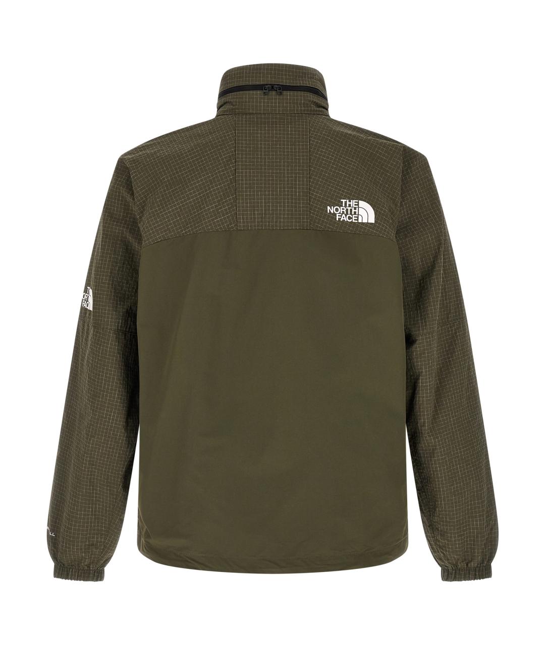 THE NORTH FACE Зеленая полиамидовая куртка, фото 2