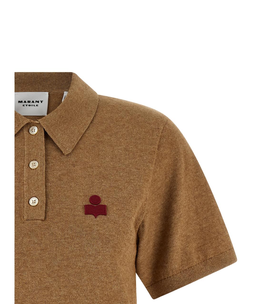 ISABEL MARANT ETOILE Бежевый хлопковый джемпер / свитер, фото 3