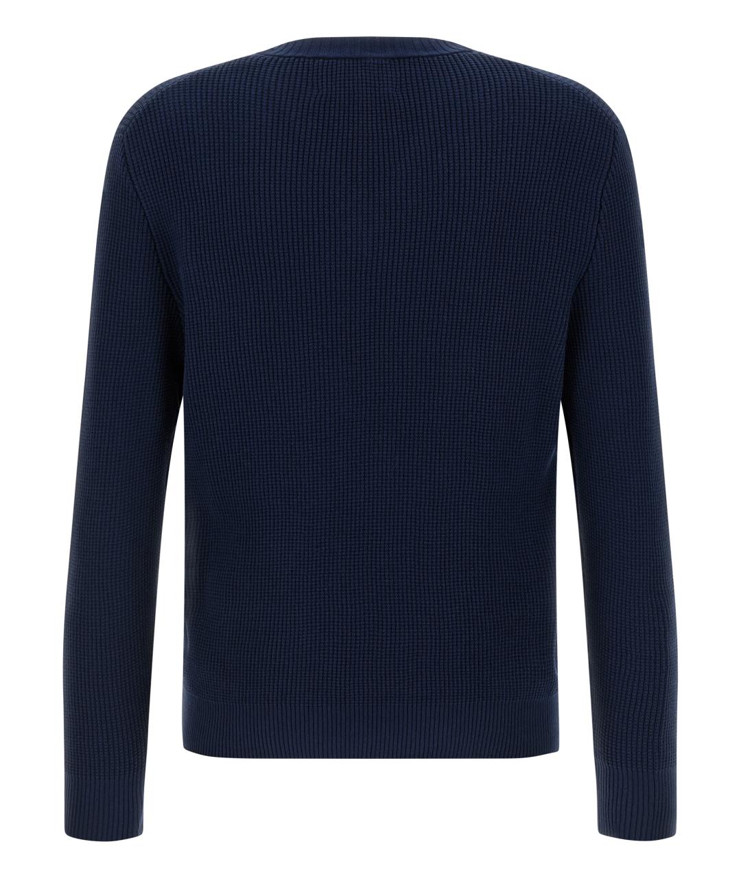 BALLANTYNE Синий хлопковый джемпер / свитер, фото 2