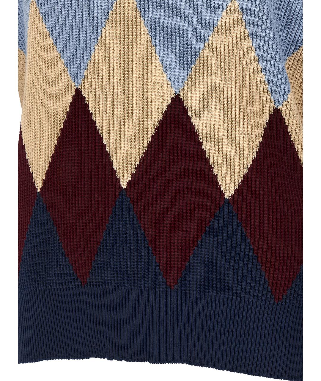 BALLANTYNE Синий хлопковый джемпер / свитер, фото 4