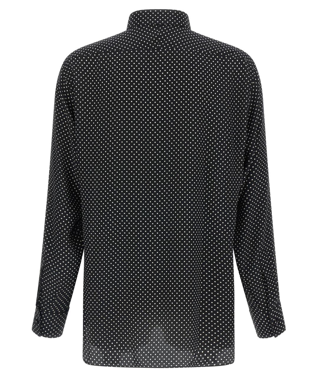 TOM FORD Черная шелковая кэжуал рубашка, фото 2