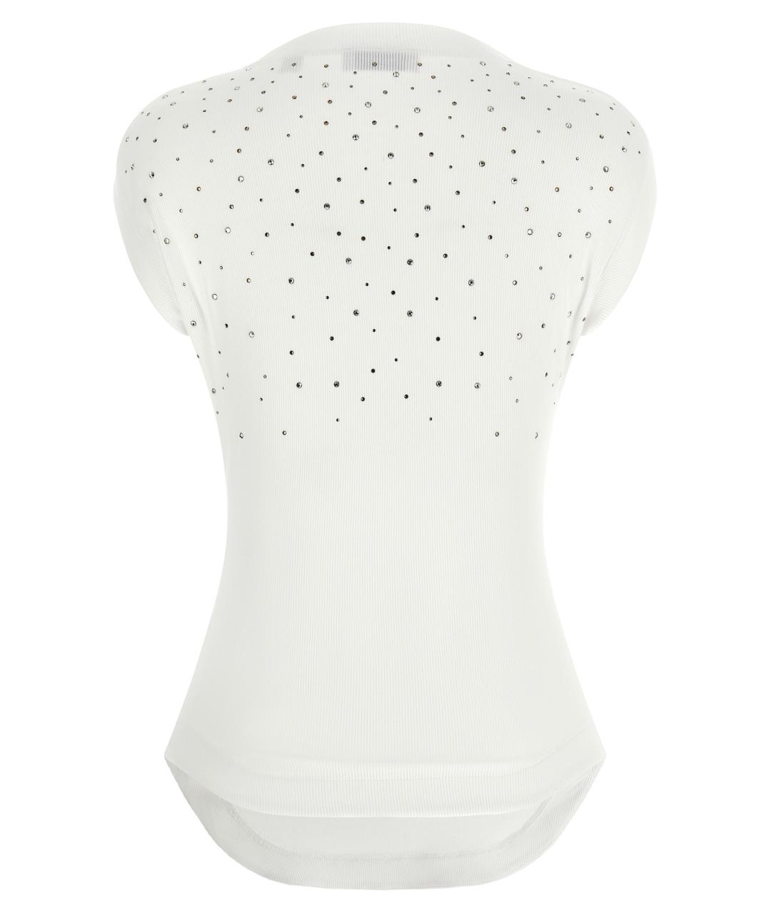 OFF-WHITE Белая вискозная майка, фото 2