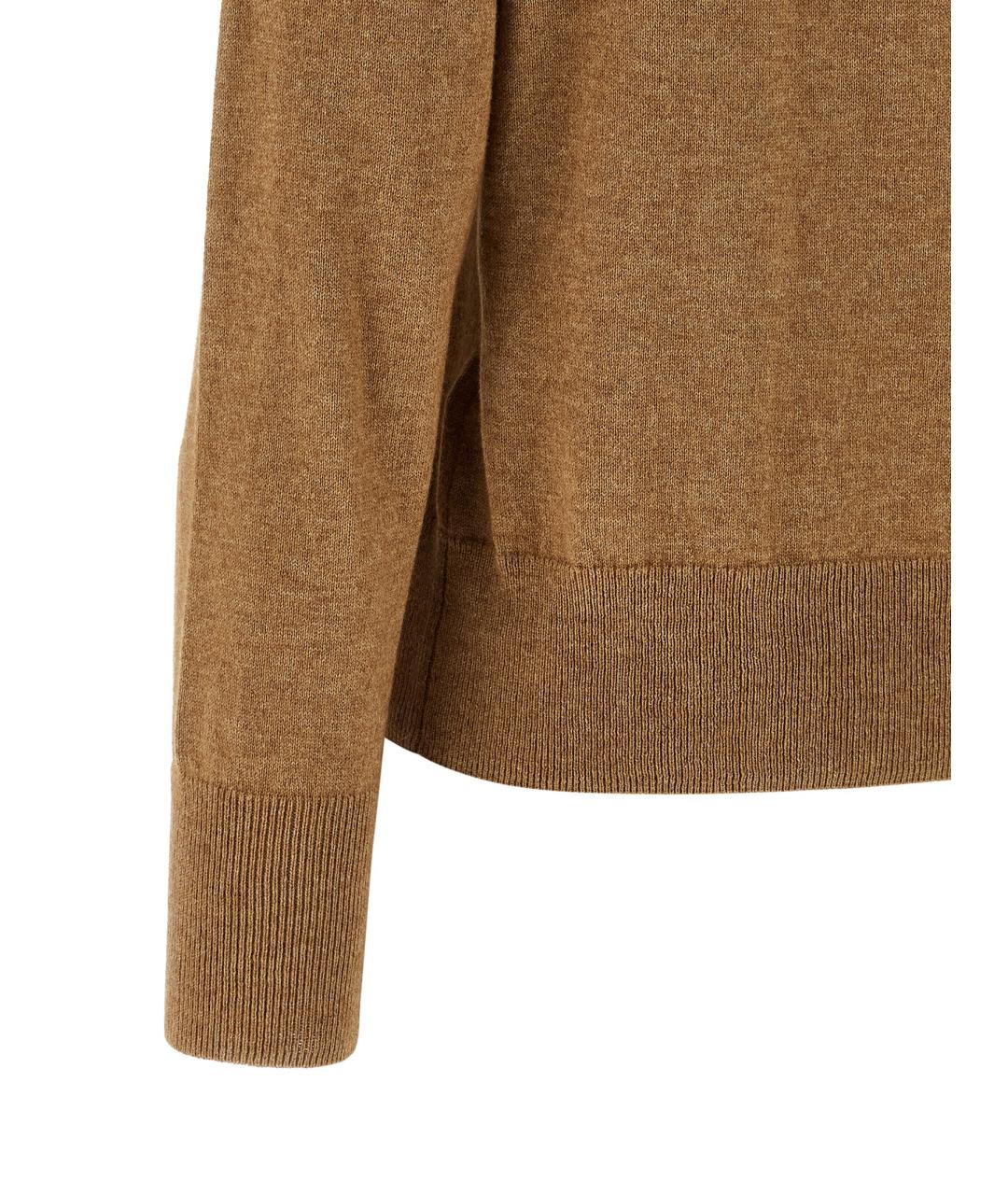 ISABEL MARANT ETOILE Бежевый хлопковый кардиган, фото 4