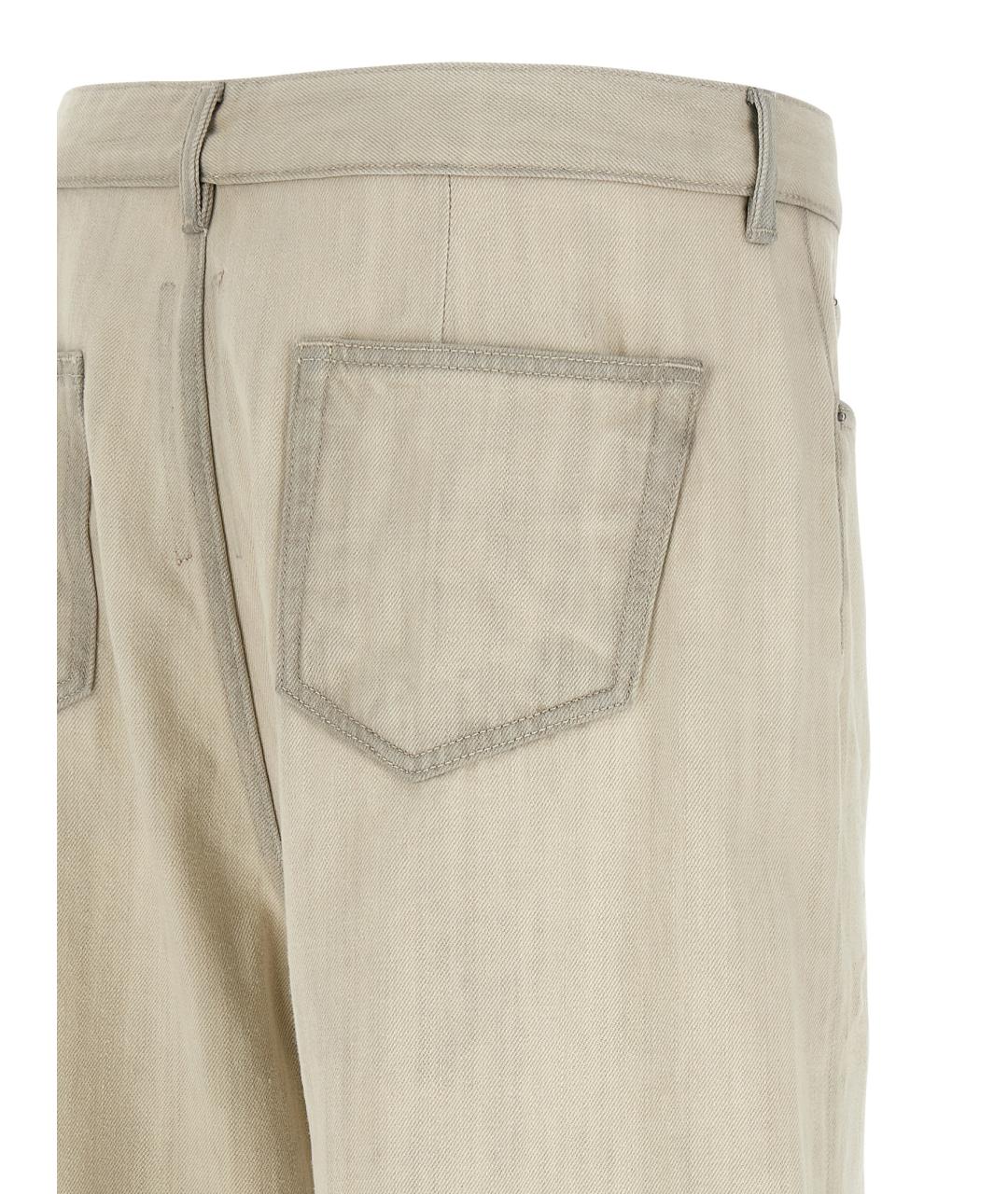 RICK OWENS DRKSHDW Мульти хлопковые прямые джинсы, фото 4