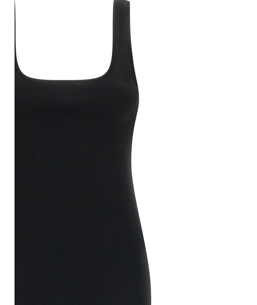 entire studios Черное вискозное повседневное платье, фото 3