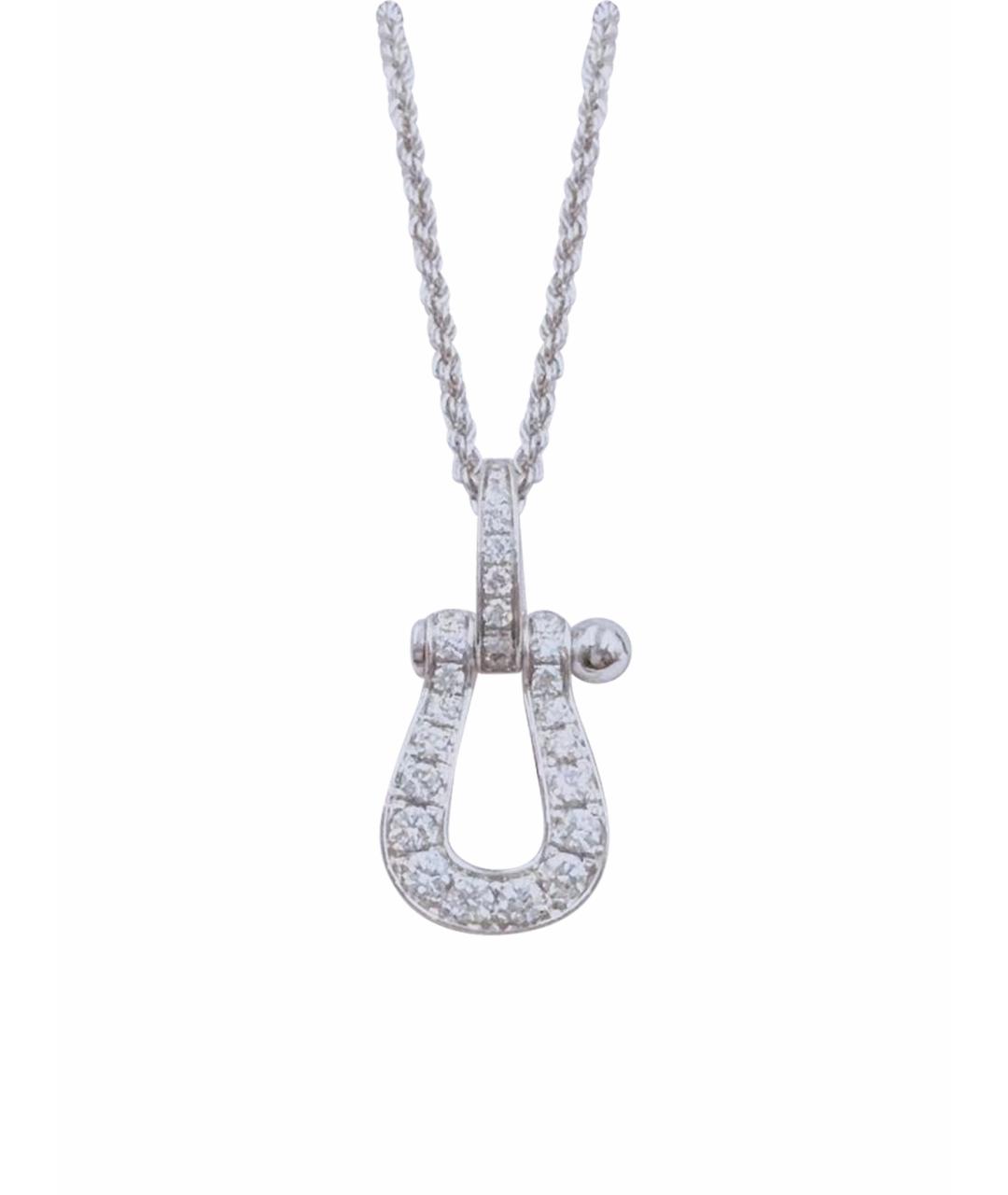 FRED Серебряное колье из белого золота, фото 1