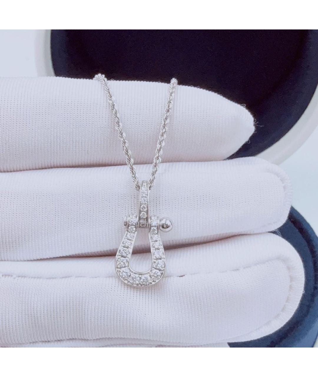 FRED Серебряное колье из белого золота, фото 7