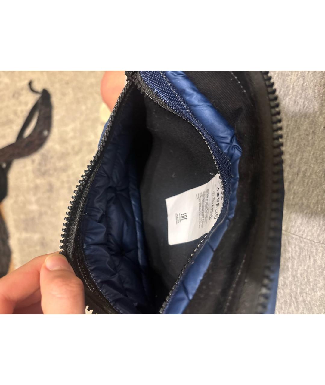 STONE ISLAND Синяя сумка на плечо, фото 5