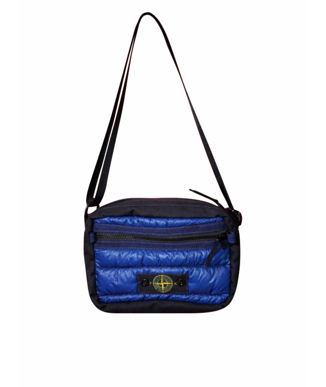 STONE ISLAND Синяя сумка на плечо, фото 1