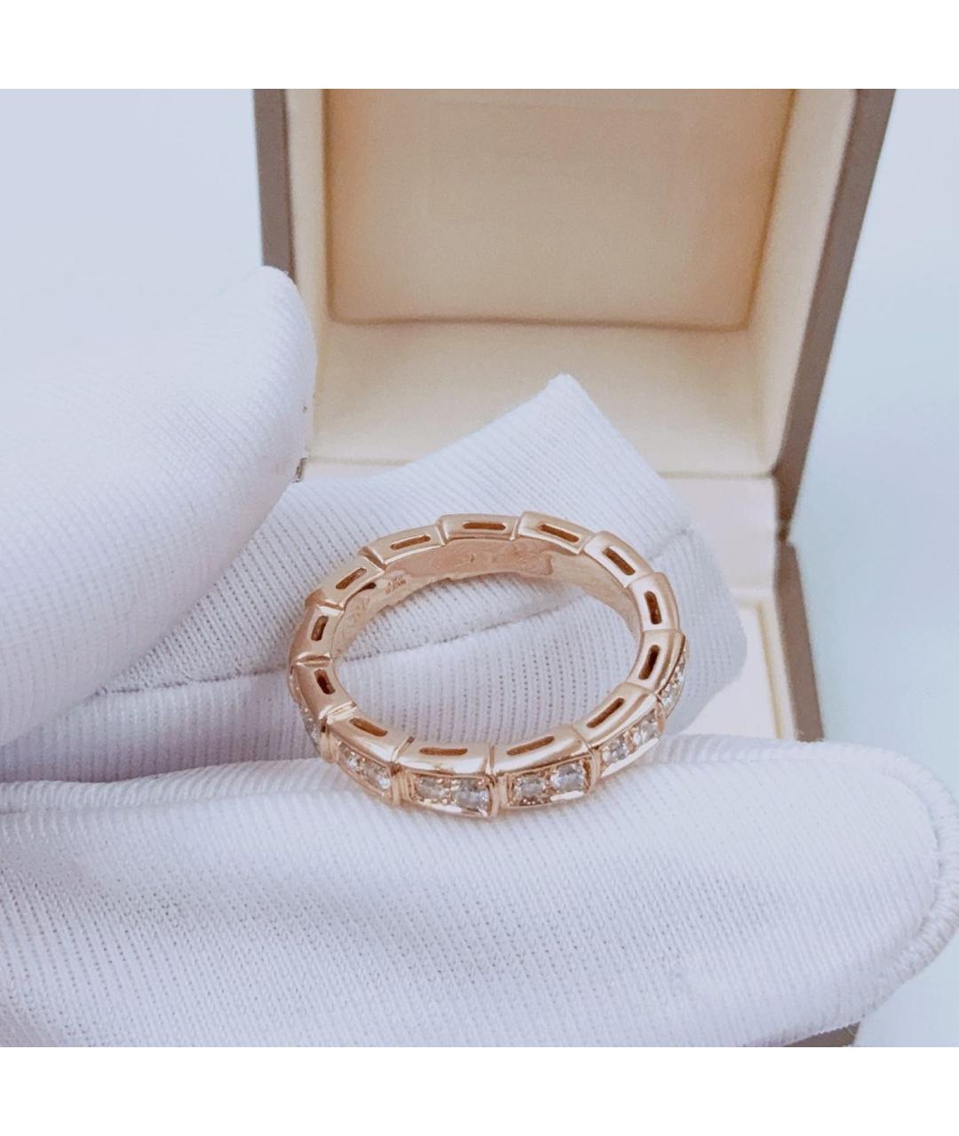 BVLGARI Золотое кольцо из розового золота, фото 6