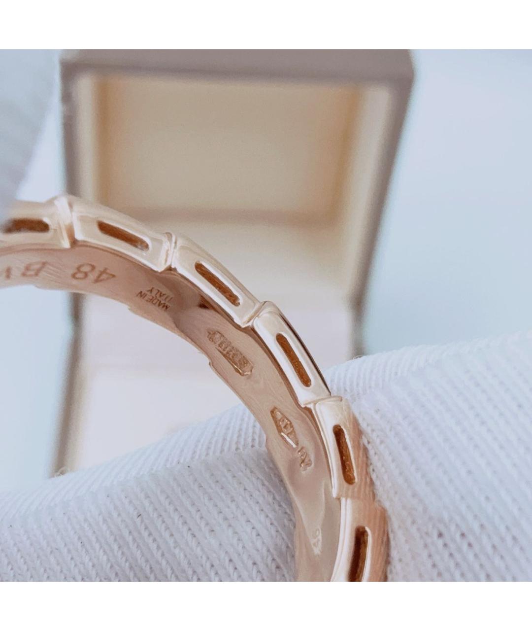 BVLGARI Золотое кольцо из розового золота, фото 7